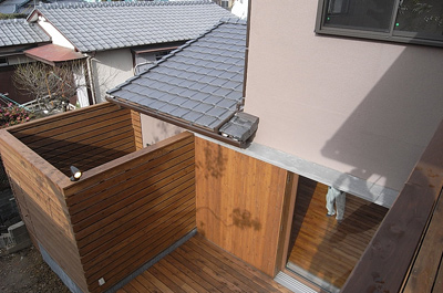 afterバルコニー