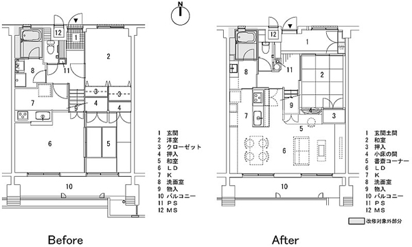 ���Ҍ��̉ƕ��ʐ}�P