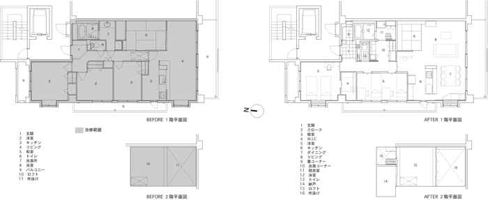 �����̉ƕ��ʐ}