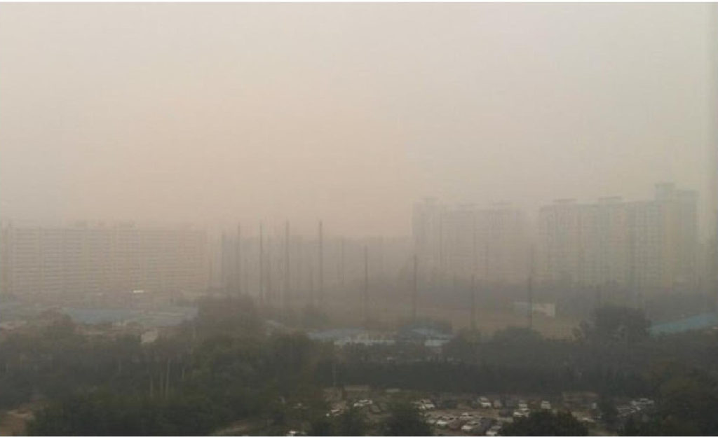 大気汚染の画像