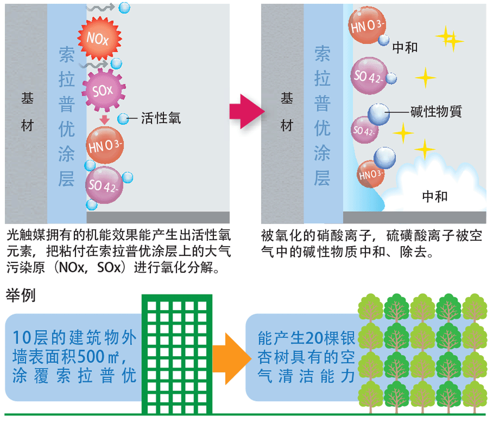 大気浄化機能イメージ図