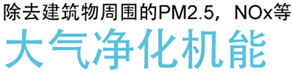 大気浄化機能