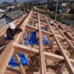 【E邸・そよ風2】 祝上棟! 施工:安恒組